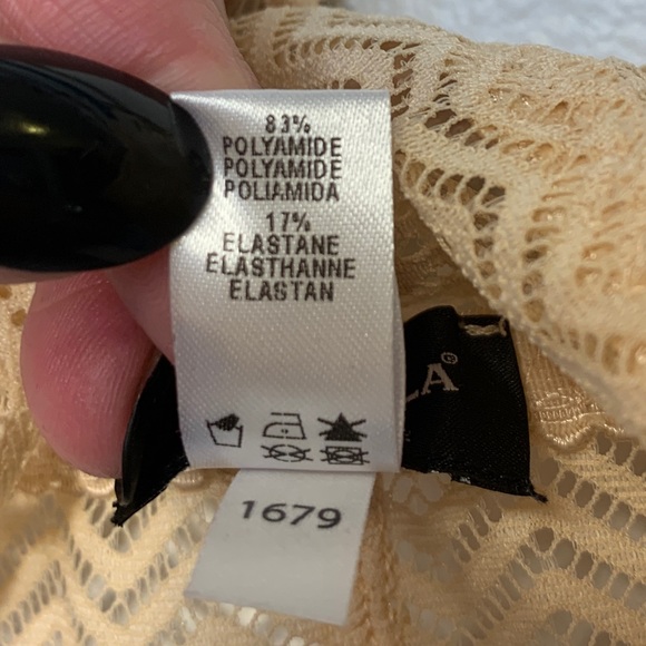 Cosabella Sweet Treats Geo Soft Bra in Blush Bralette - Picture 9 of 11